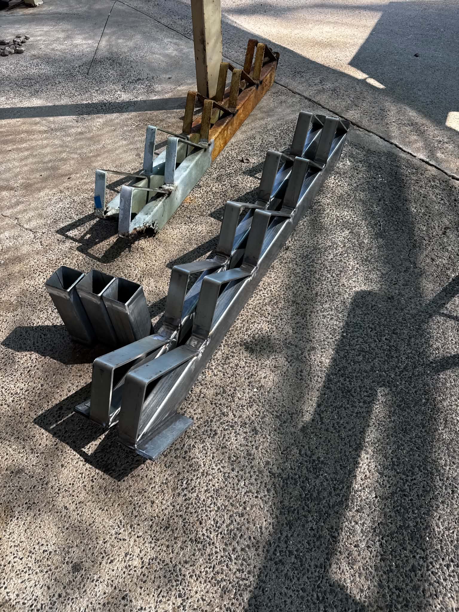 Fabricated steel brackets