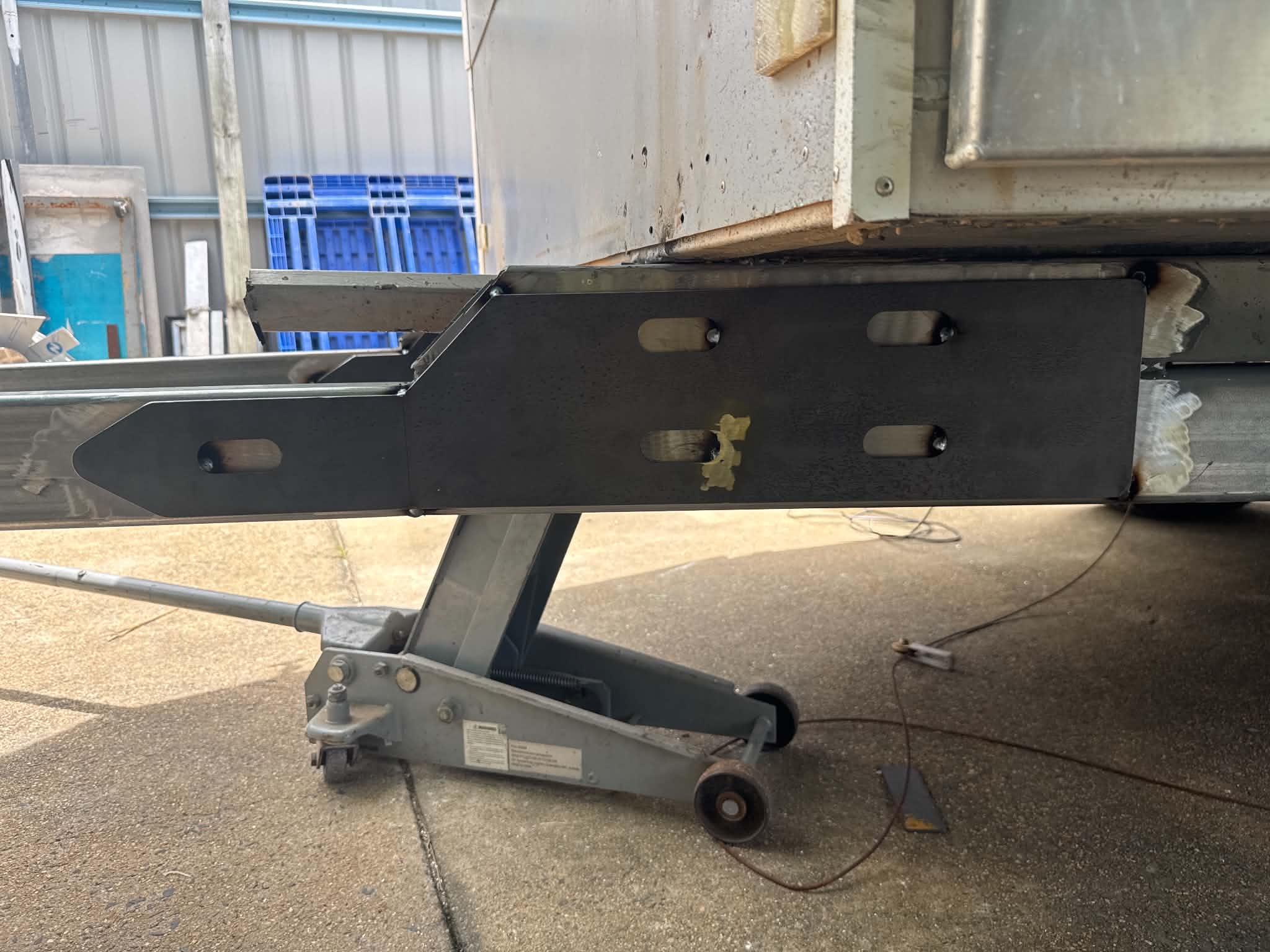 Trailer or equipment chassis frame